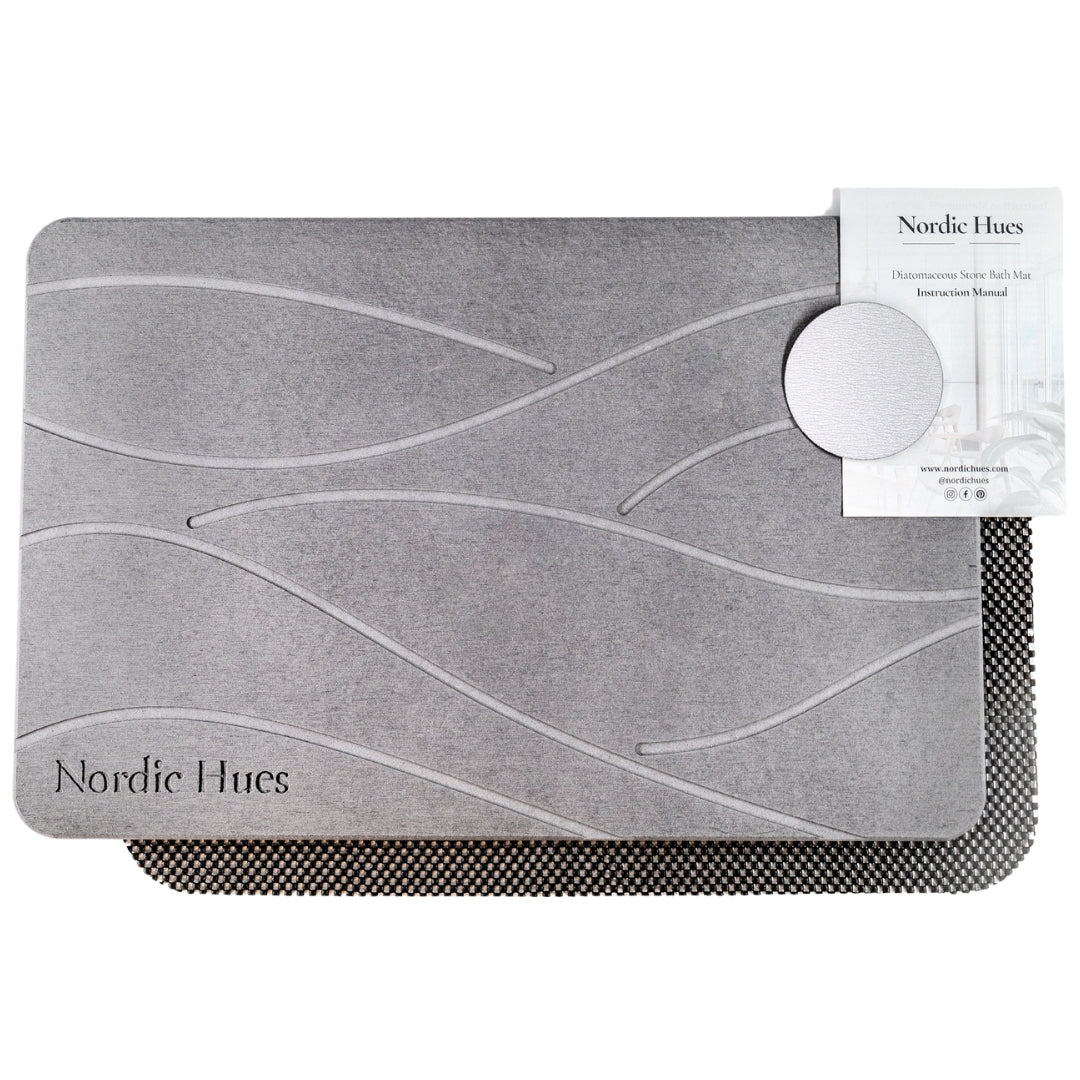 Stone Bath Mat –– Nordic Tides