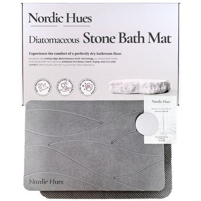 Stone Bath Mat –– Nordic Tides